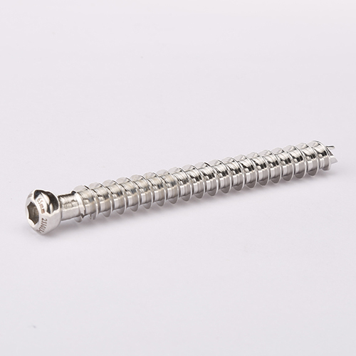 6.5 MM Full Thread Cannulated Cancellous Screw - Medical Grade Steel, Sterilized & Recyclable, Optimal Compression & Stability