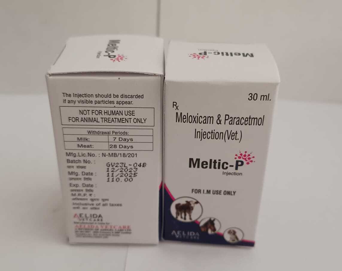 Meloxicam And Paracetmol Injection Long Acting
