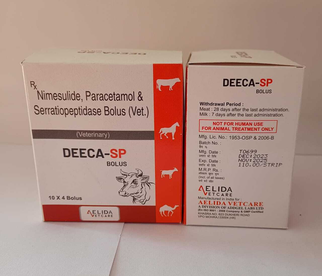 Nimesulide Paracetamol Serratiopptidase Long Acting - Recommended For: Patients With Inflammatory Conditions Pain Or Swelling