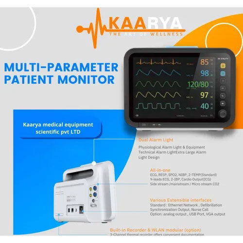 Kaarya Yonker 8000C Patient Monitor - Application: Hospital
