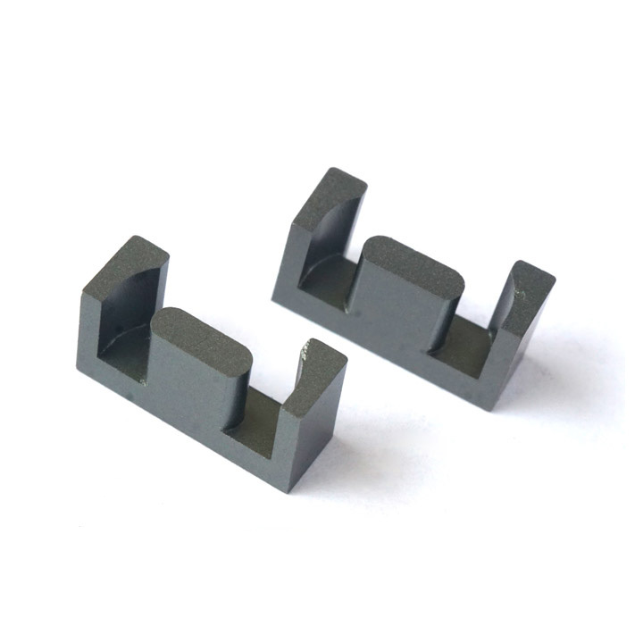Permanent Magnetic Core E Shape Ferrite Core Magnet - Ferrite Material, Customized Shape, Black Color | Applications: Transformers, Inductors, Sensors, Solenoids, Chokes