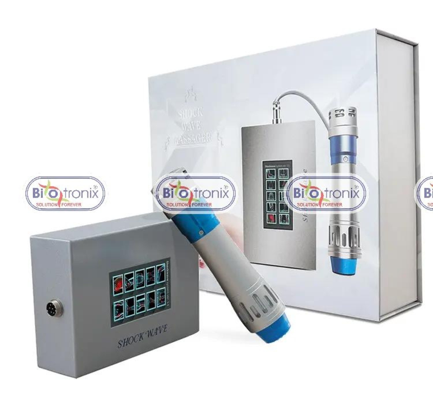 Touch Screen Physiotherapy Eswt Home Use Ed Treatment Physiotherapy Portable Shockwave Therapy Device