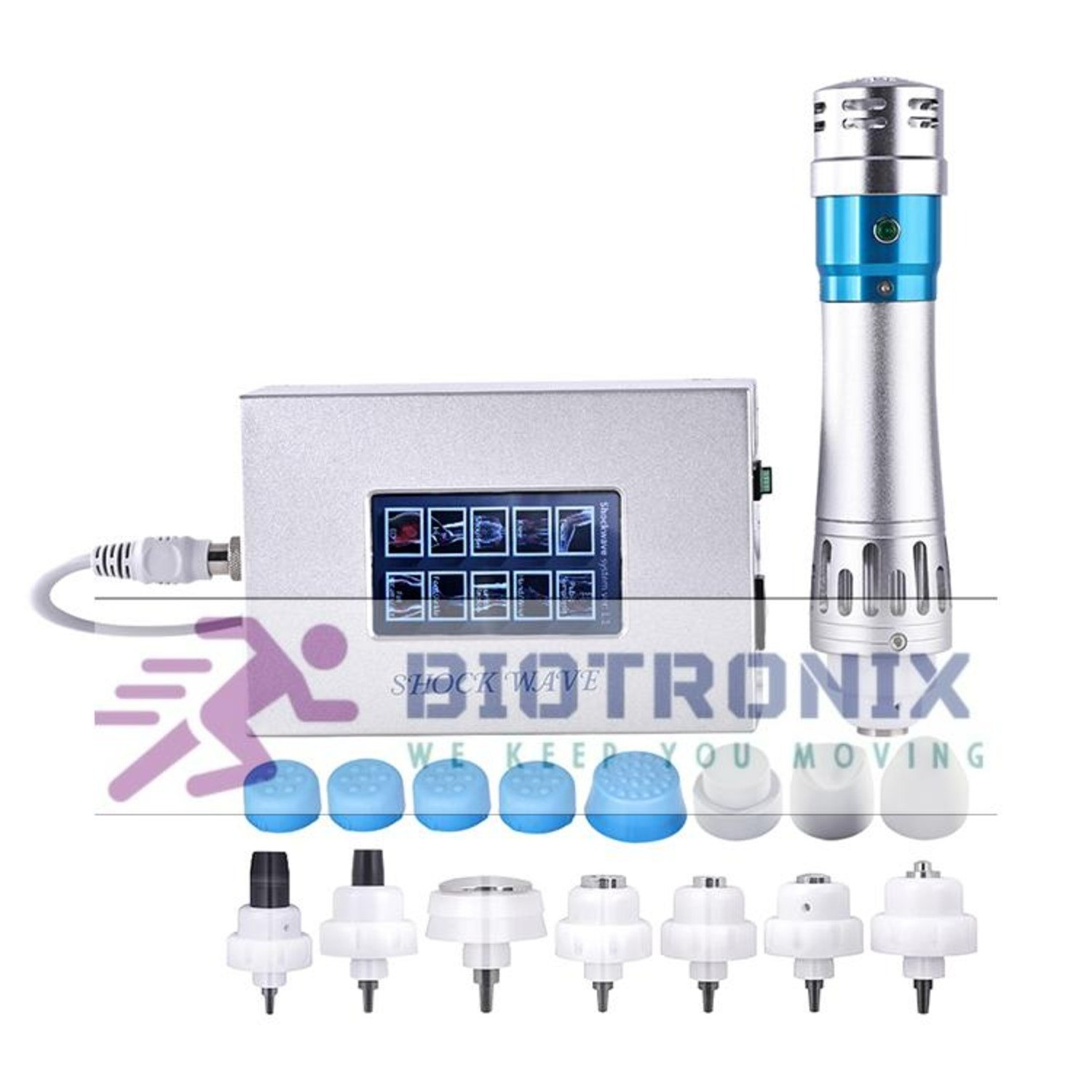 Mini Shockwave Therapy Portable Eswt System Digital Touch Screen Shockwave Equipment, For Hospital - Age Group: Infants