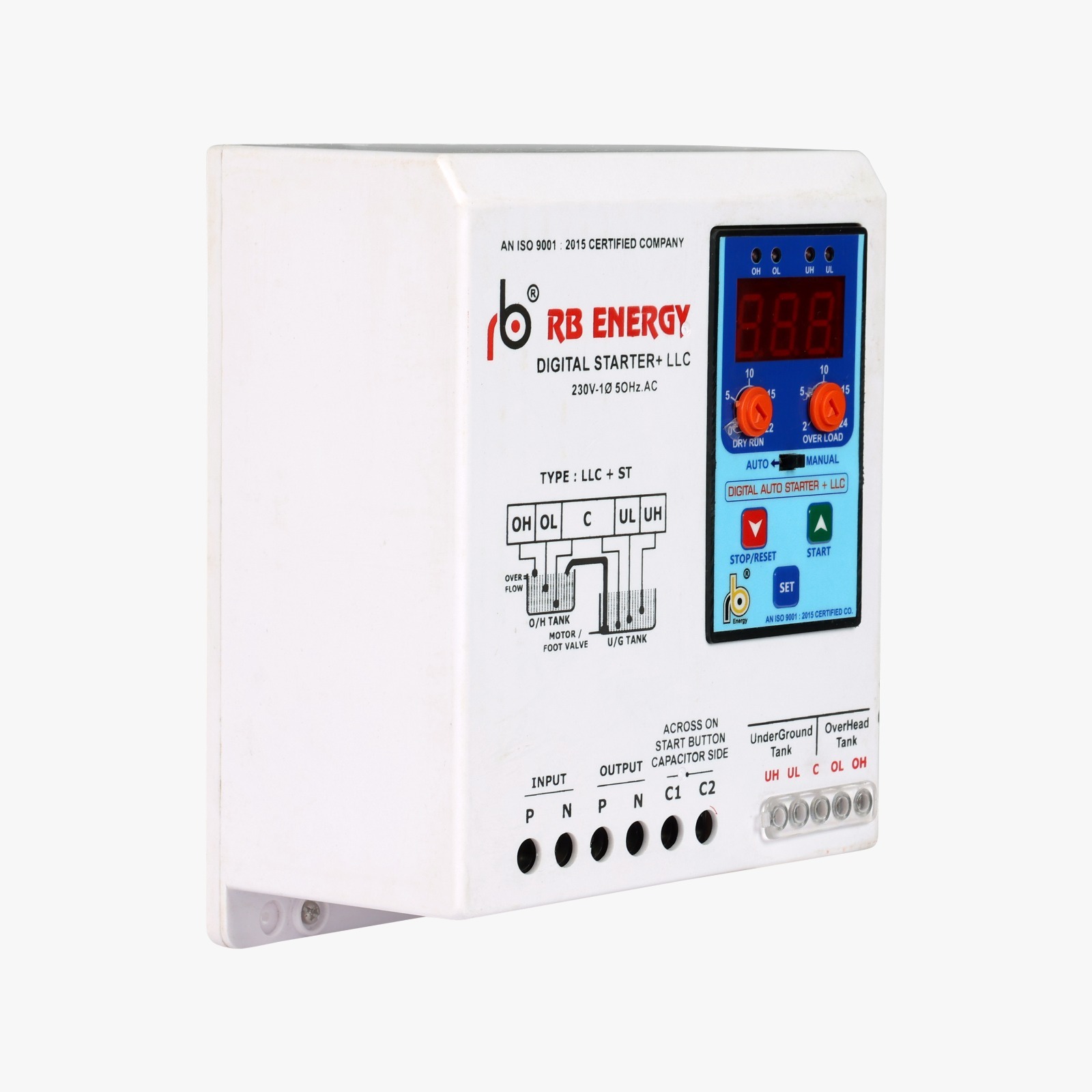 2 Relay Motor Starter Application: Commercial