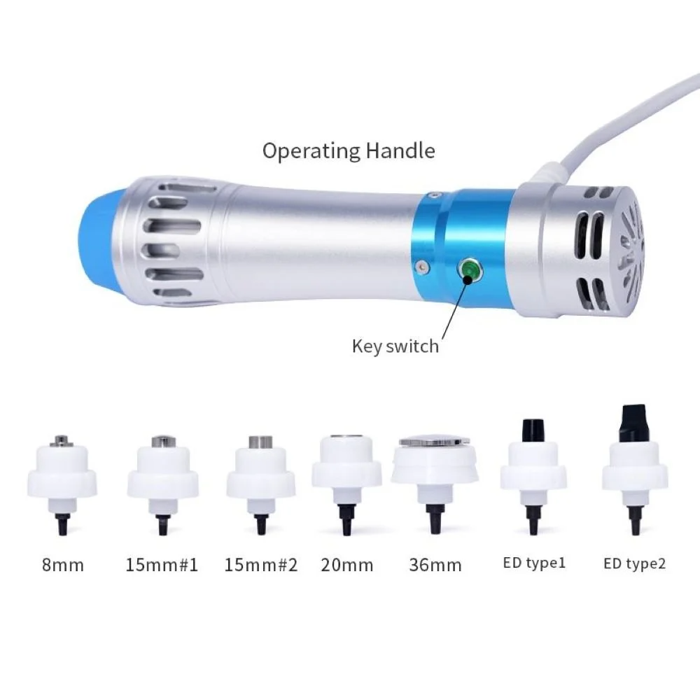 Compact Shockwave Therapy Device - Touch Screen, 350w Power | Portable Pain Relief For Muscle Recovery, Joint Pain, And Sports Injuries
