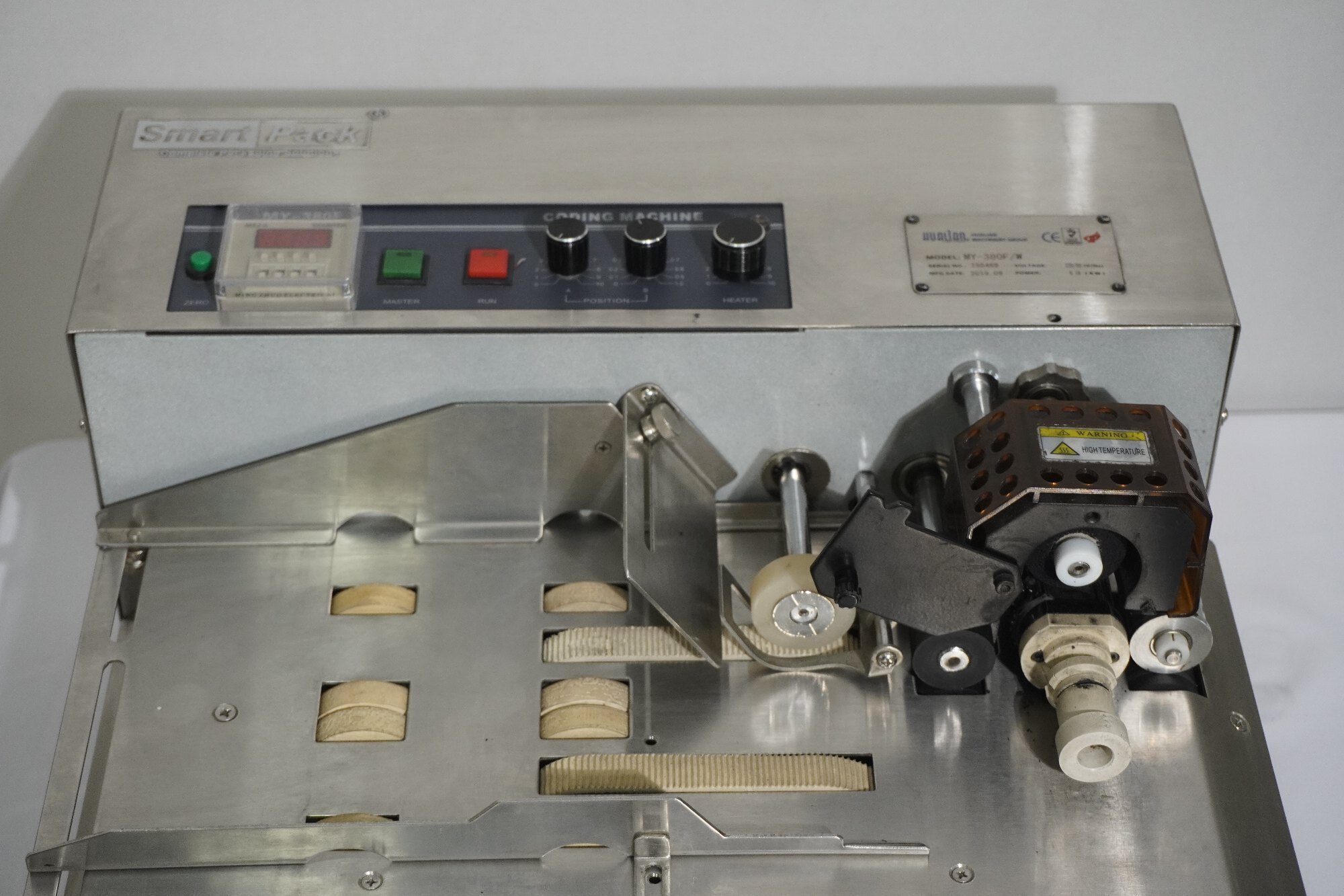 Batch Coding Machine - Ss & Ms Construction, Automatic Plc Control System | Compact, Consistent Printing Quality, Easy Installation & Operation