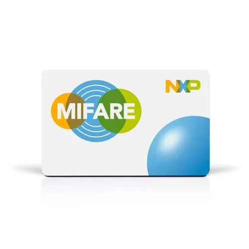 Smart Chip PVC Cards - Portable NFC Access , White Color, Standard Size, Material: PVC/PET, Ideal for Industrial Usage