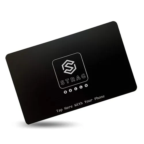 Nfc Pvc Smart Business Cards - Color: Black