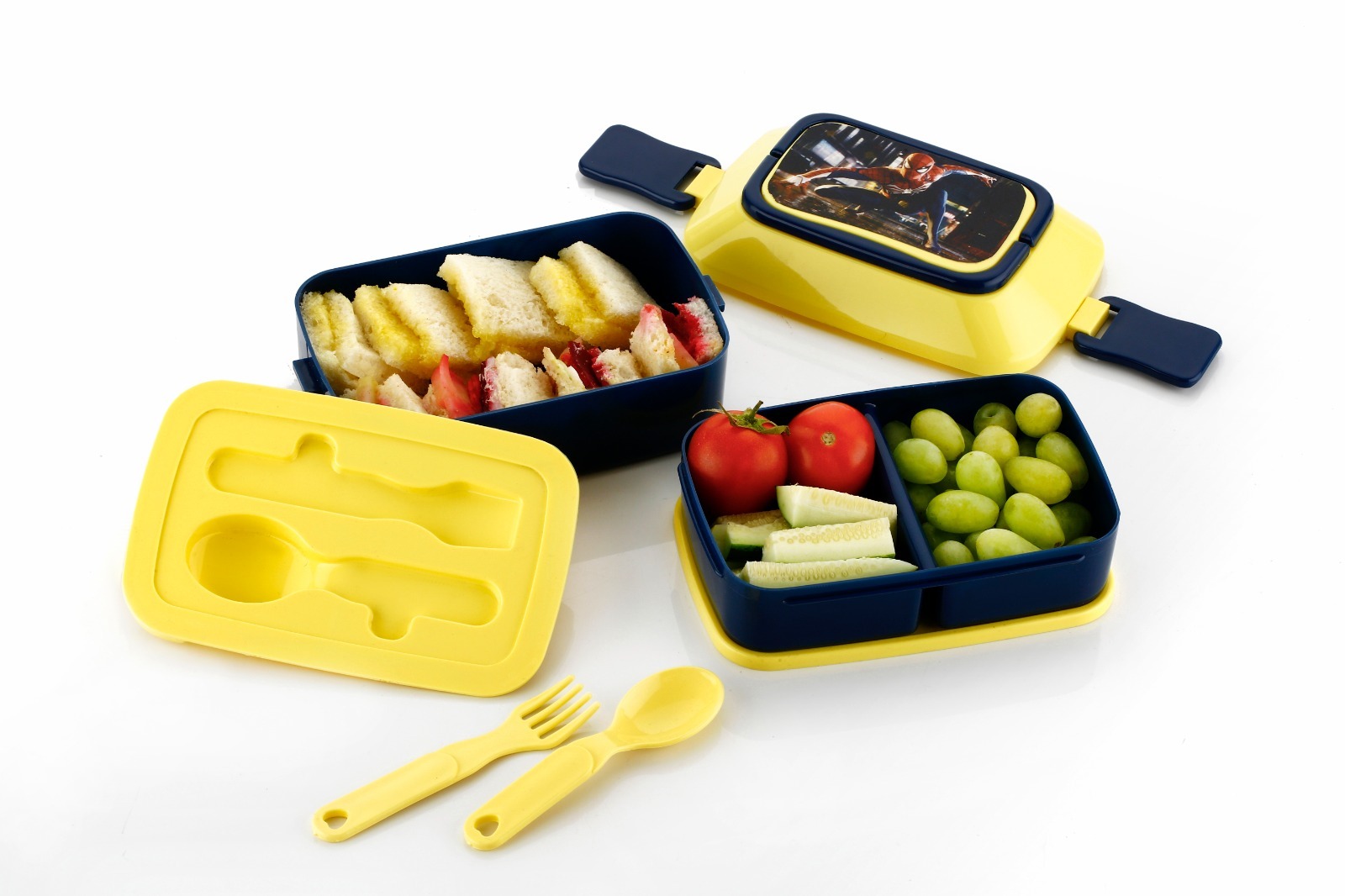 3 Cpmpartment Lunch Box