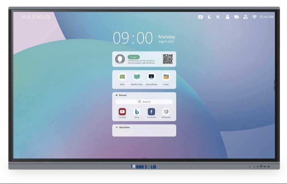 4k Uhd इंटरैक्टिव फ्लैट पैनल डिस्प्ले -