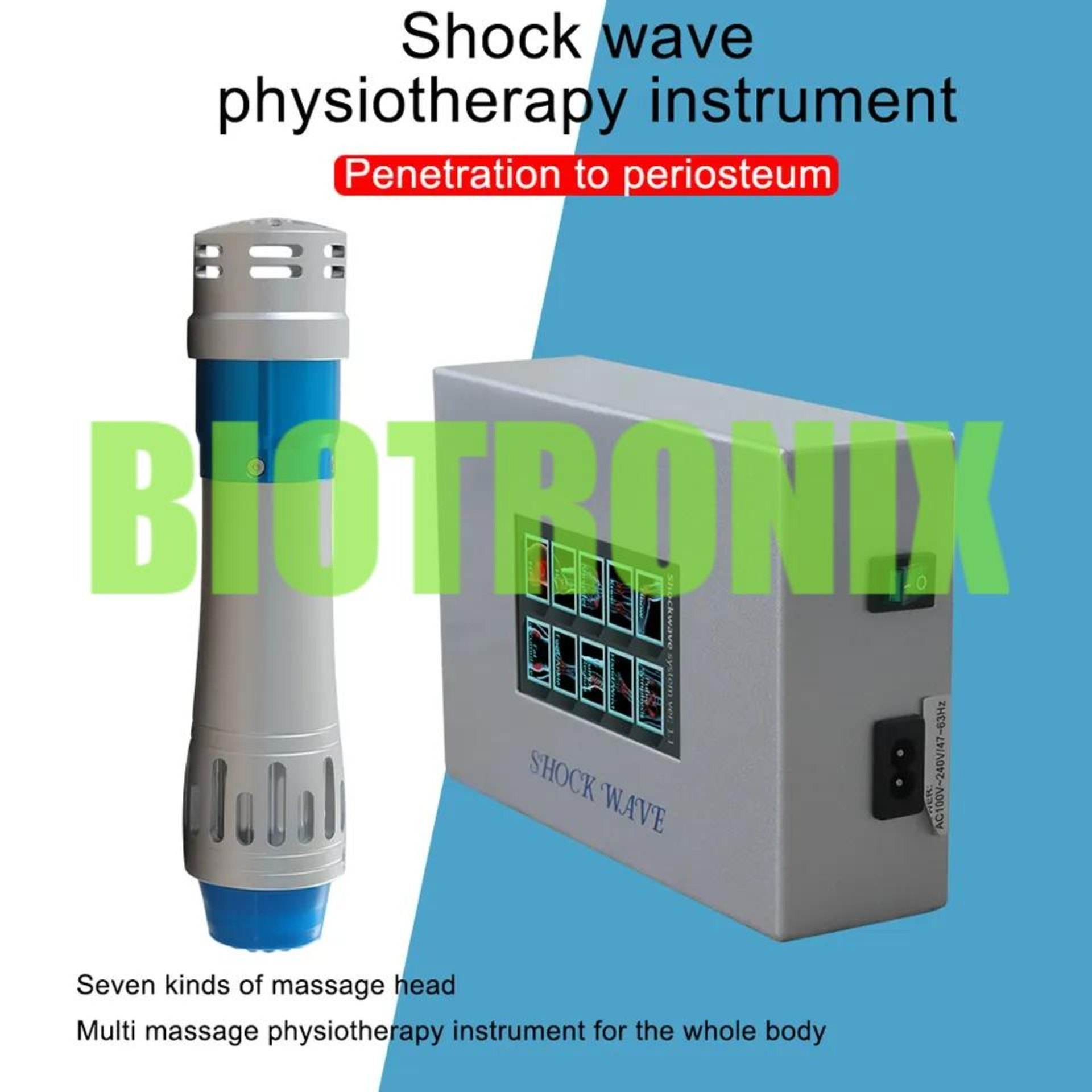 Electromagnetic Eswt Machine Muscle Recovery Physiotherapy Home Use