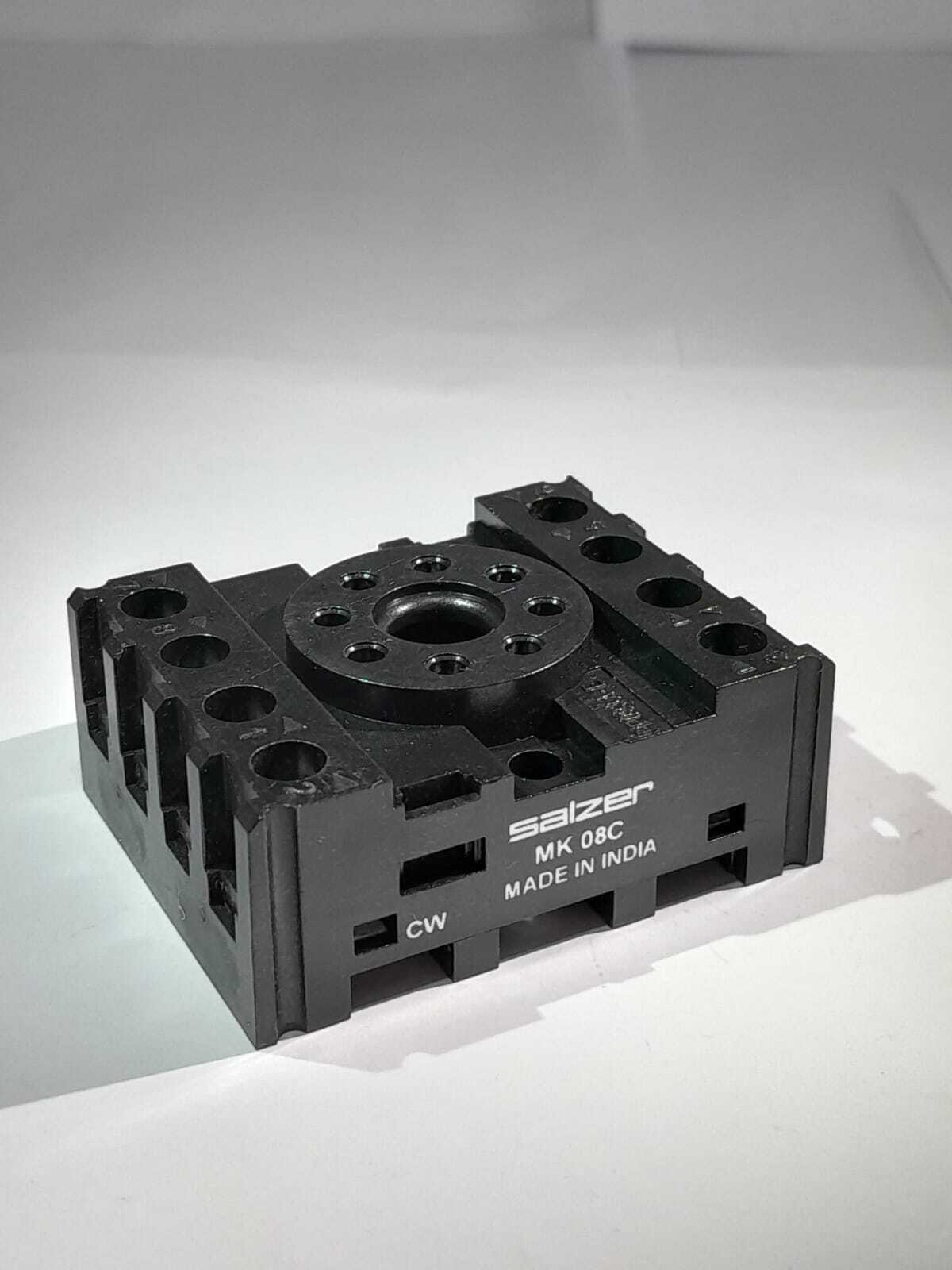Relay Socket Mk08c 8 Pin For 2 C/o - Salzer
