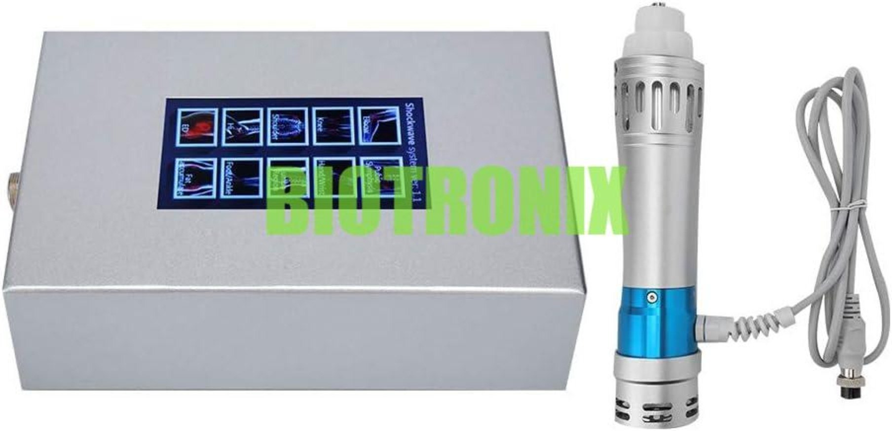 Portable Shockwave Therapy System Tendonitis Treatment Digital Touch Screen - Age Group: Adults