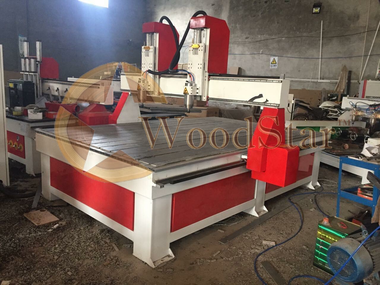 Pallipattu Cnc Wood Working Router Machine - Capacity: 1300kg Ton/day