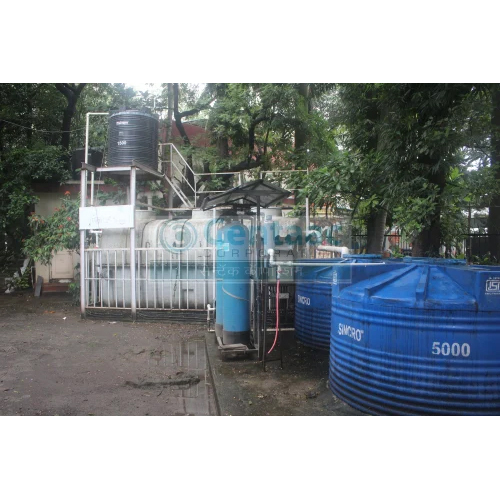 Sewage Treatment Plant - 1000 Kiloliter/Day, FRP Material, Automatic Electric Operation - Easy Installation, Eco-Friendly Solution, Warranty Included