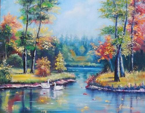 रिफ्लेक्शन पेंटिंग