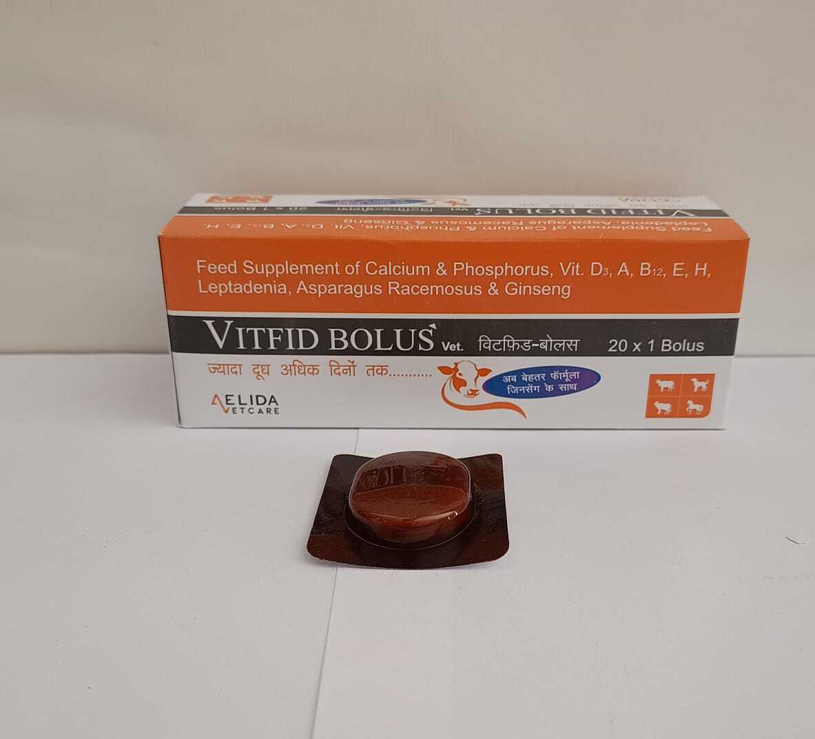 Feed Supplement Of Calcium And Phosphorus Vit, D,a,b Bolus