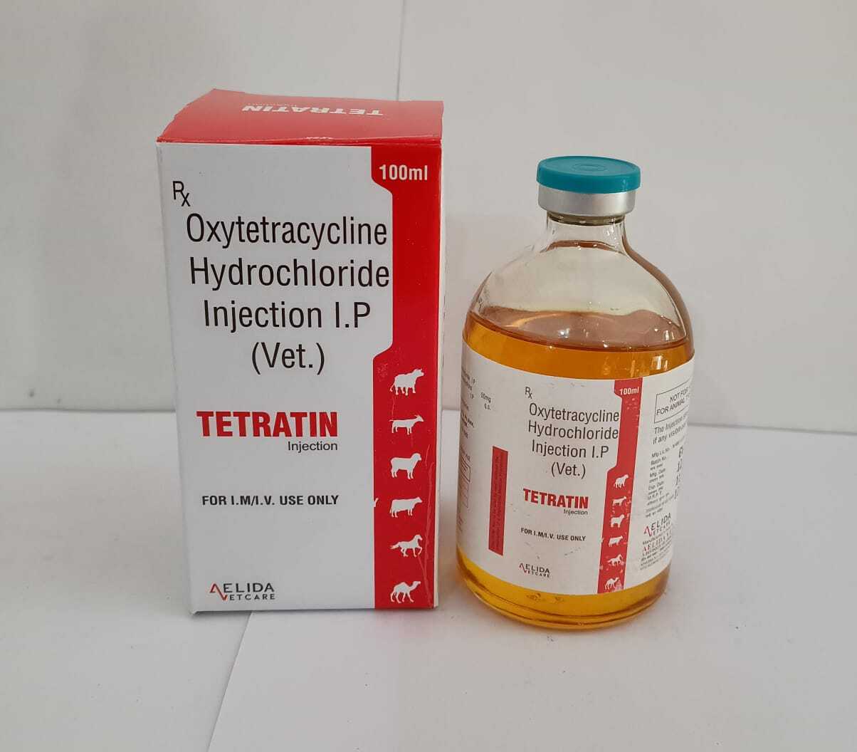 Oxytetracycline Veterinary Injection Long Acting - Physical Form: Liquid