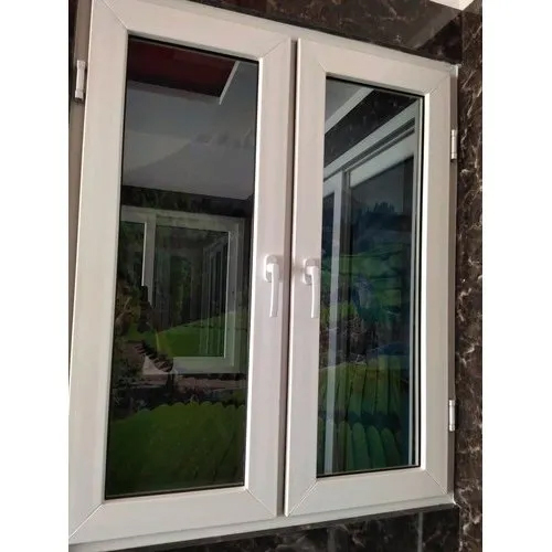 UPVC सफेद खोलने योग्य खिड़की