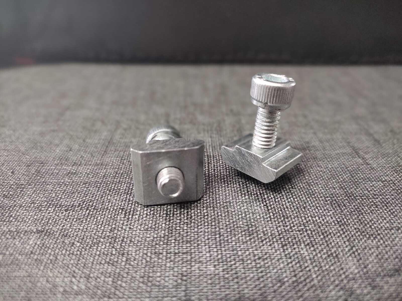Silver Aluminium Side Load T Nut