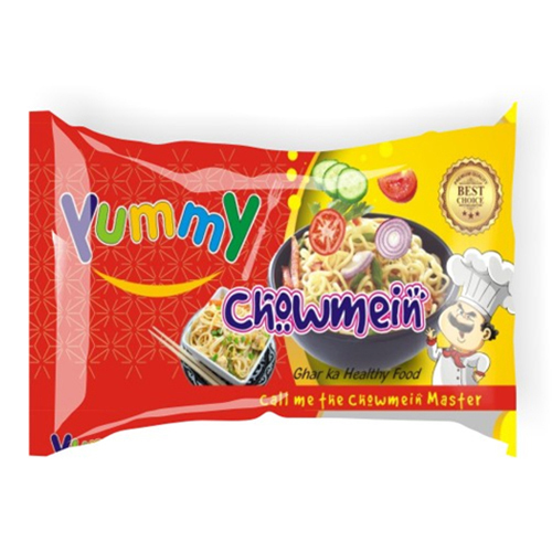 Noodles Packaging Pouch - High-Quality Plastic, Custom Size for Versatile Food Packaging , Vibrant Multicolor Design with Customizable Print Options