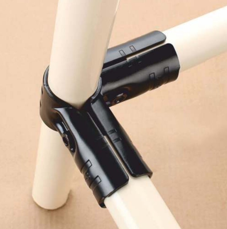 Black Abs Pipes T Joint Application: Industrial