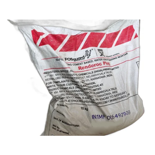 15Kg Fosguard Renderoc Plug Waterproofing Powder - Color: White
