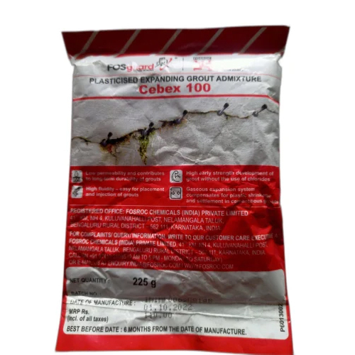 Fosroc Cebex 100 Plasticised Expanding Grout Admixture - Chemical Form: Powder
