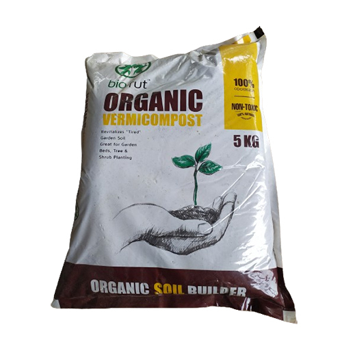 5kg Organic Vermicompost Bag - Application: Agriculture