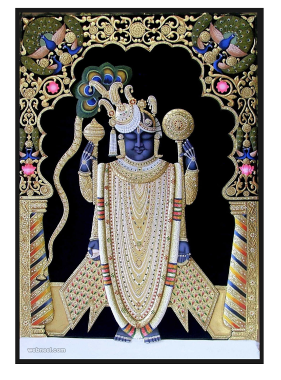 Lord Shiva Family Tanjore Painting - Frame Color: According To Your Requirements.