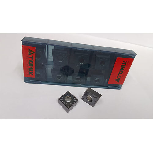 Cnmg120404-ma - Metal Turning Insert, Polished Finish, Available Sizes, Industrial Application, Silver Color