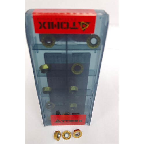 RPMT1204MOE-JS - Stainless Steel, Sizes Available, Gray | Polished Surface, 1 Year Warranty, Industrial Milling Inserts