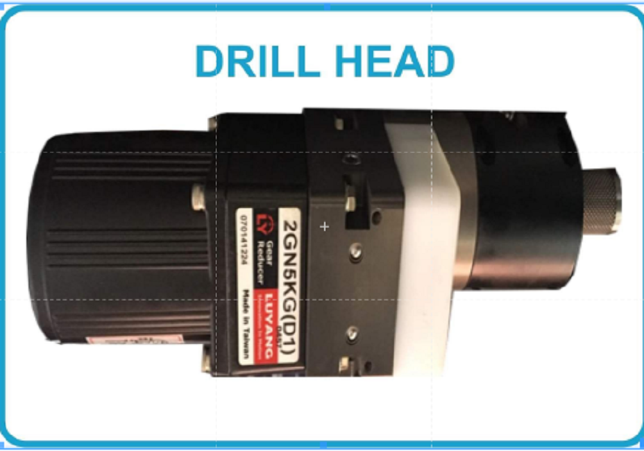 Orange & Grey Drill Edm Dc Servo