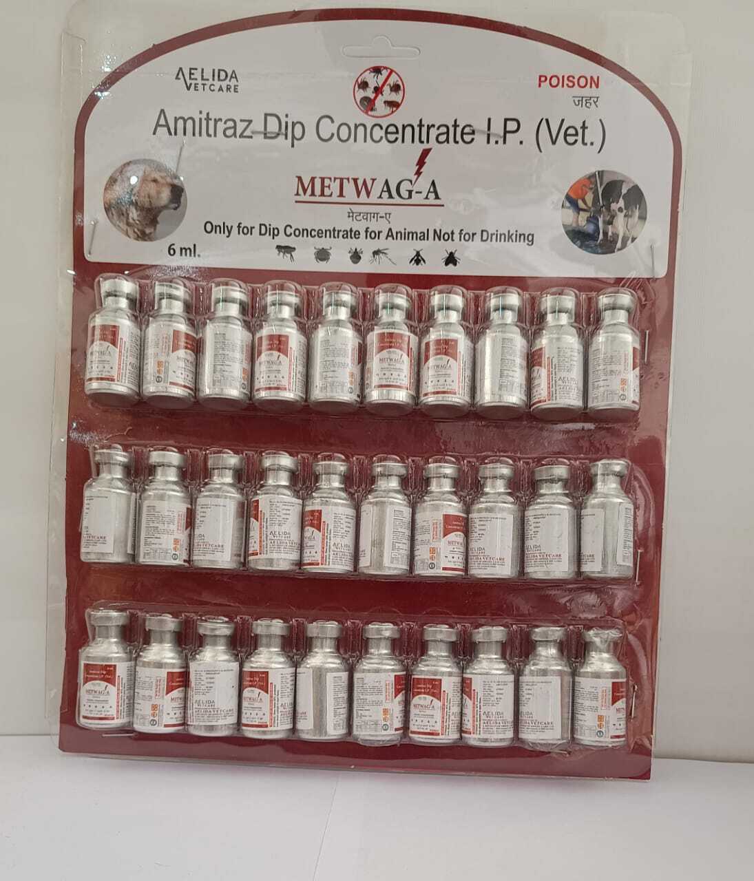 Amitraz Dip Concentrate I.p Vet Long Acting