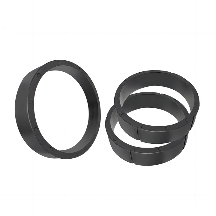 20 Poles Injection Molded Ferrite Magnet Ring - High Performance Ferrite, Od138*id126*h22mm, Black | Low Noise, Smooth Surface, 290 Br(mt)