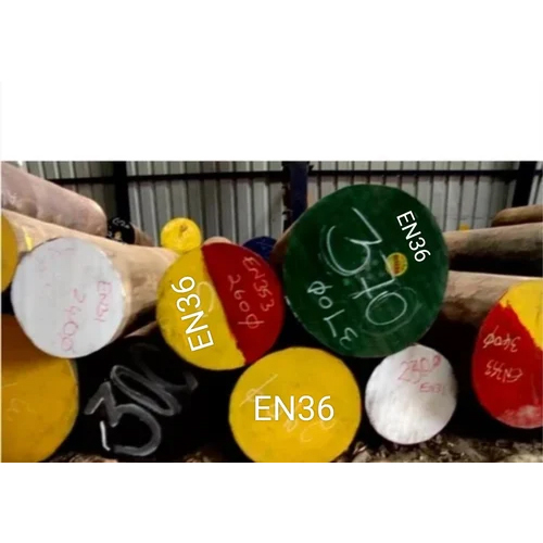 En36 Alloy Steel Round Bar - Finish: Polished