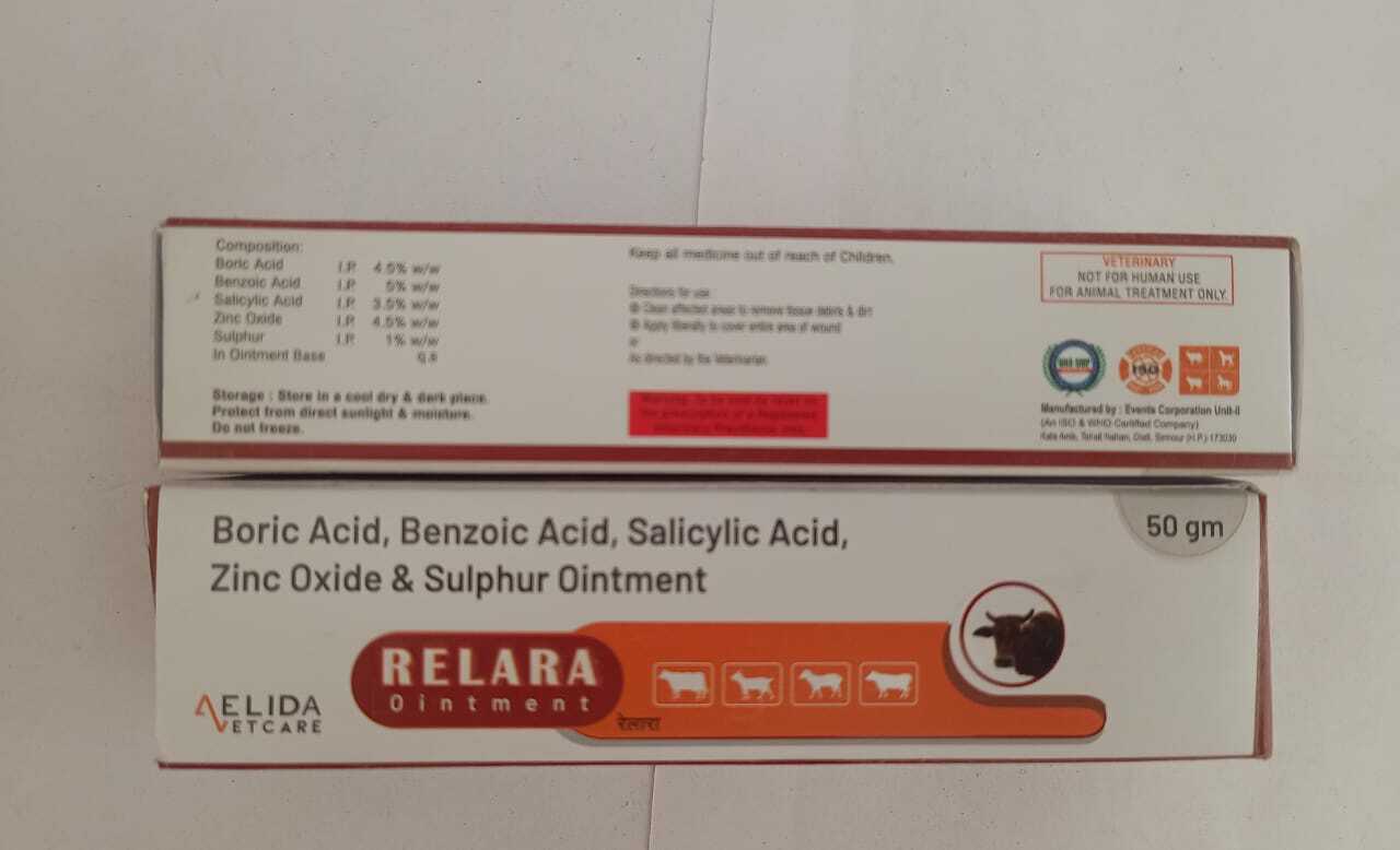 Boric Acid, Benzoic Acid, Zinc Oxide & Sulphur Long Acting