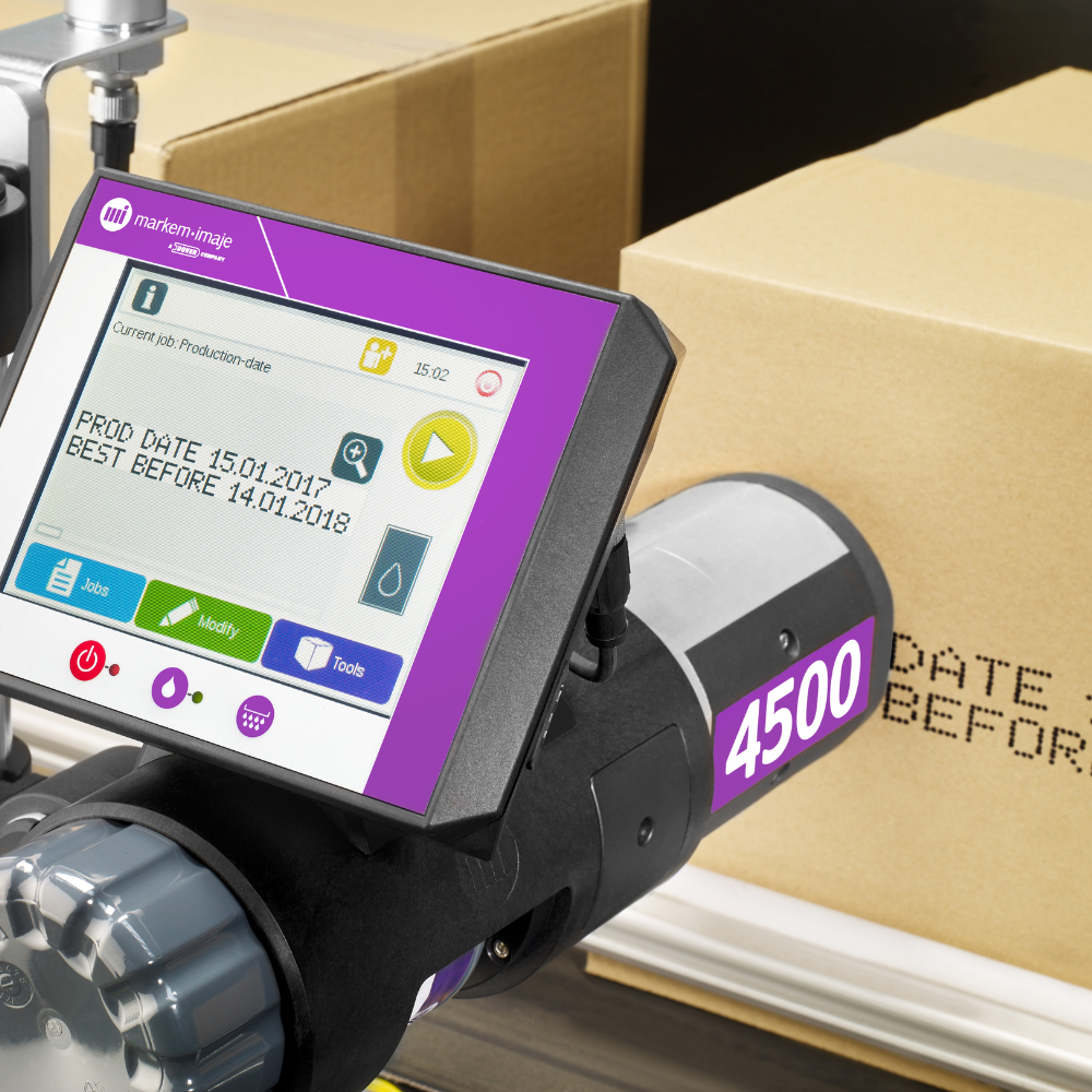 Markem-imaje 4500 Dod Valvejet Printers (Carton Batch Coding)