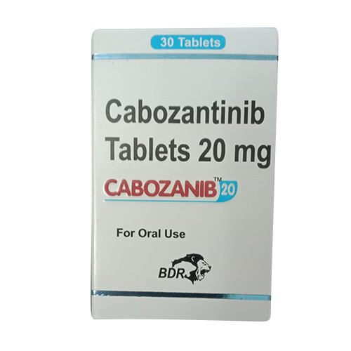Cabozantinib Tablets - 20mg Dosage for Cancer Treatment | General Medicine, Oral Administration, Dry Storage Required
