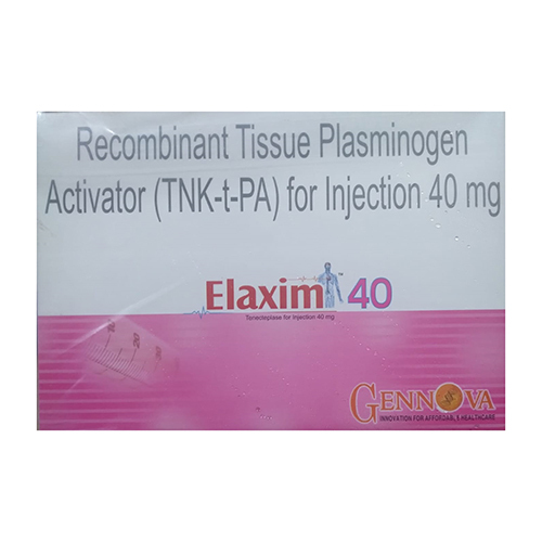 इंजेक्शन के लिए 40mg पुनः संयोजित ऊतक प्लास्मिनोजेन सक्रियकर्ता