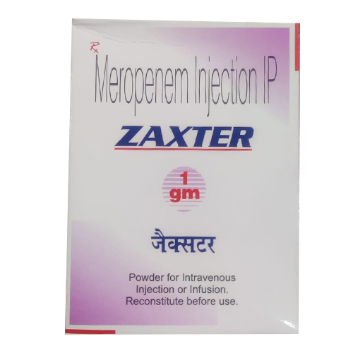 1g मेरोपेनम इंजेक्शन आईपी