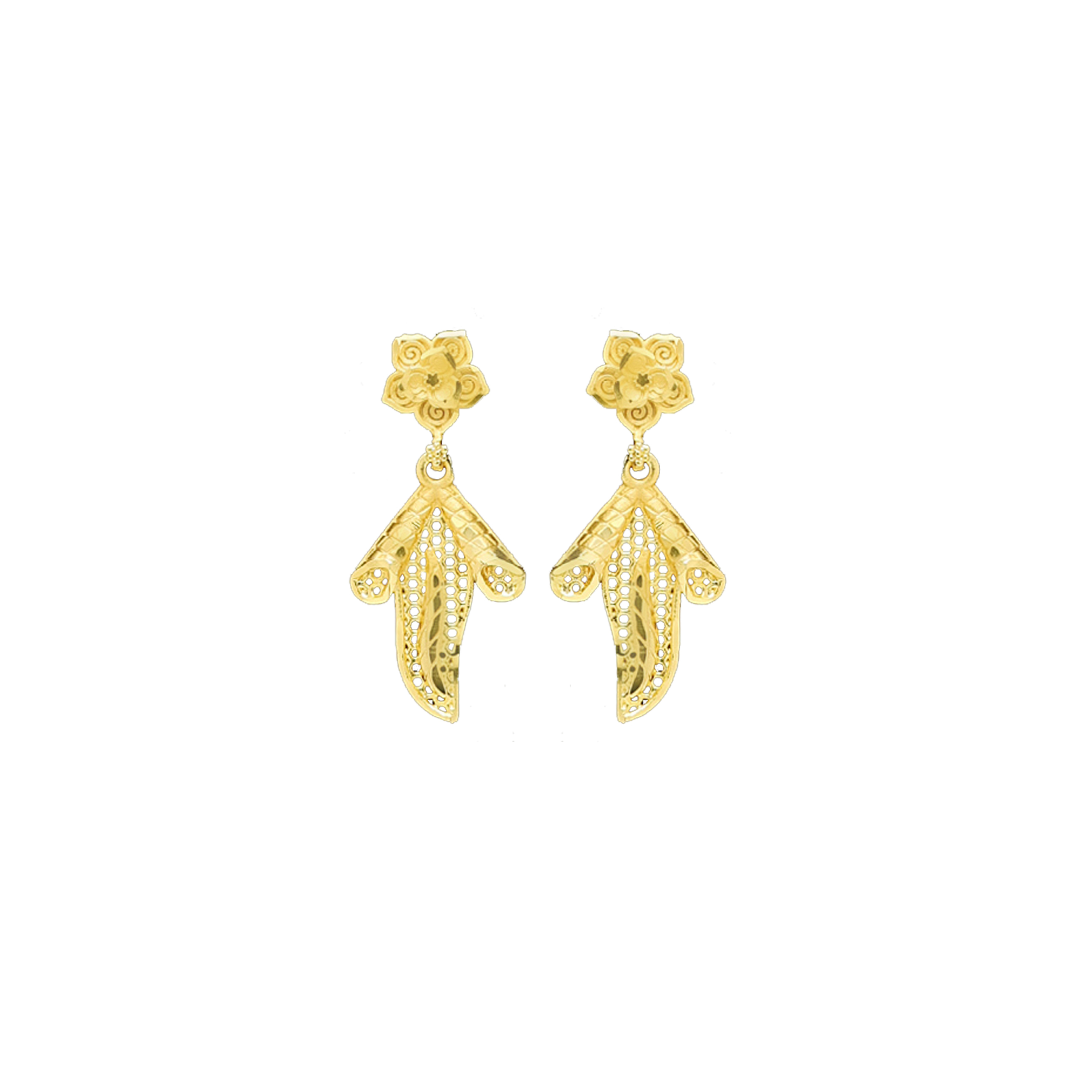 Luxurious Luster Gold-plated Filigree Choker Set - Color: Gold