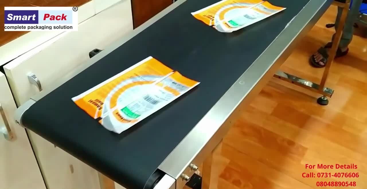 Printing Conveyor System - Color: White & Green