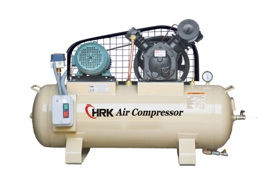 7.5 Hp Piston Air Compressor - Color: Yellow