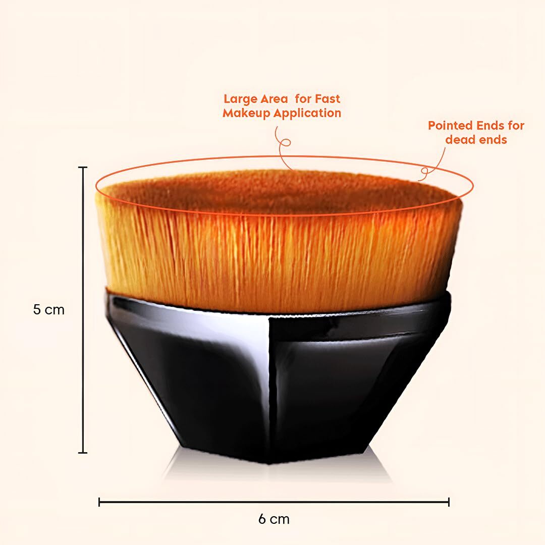 Makeup Brush - Color: Black And Orange