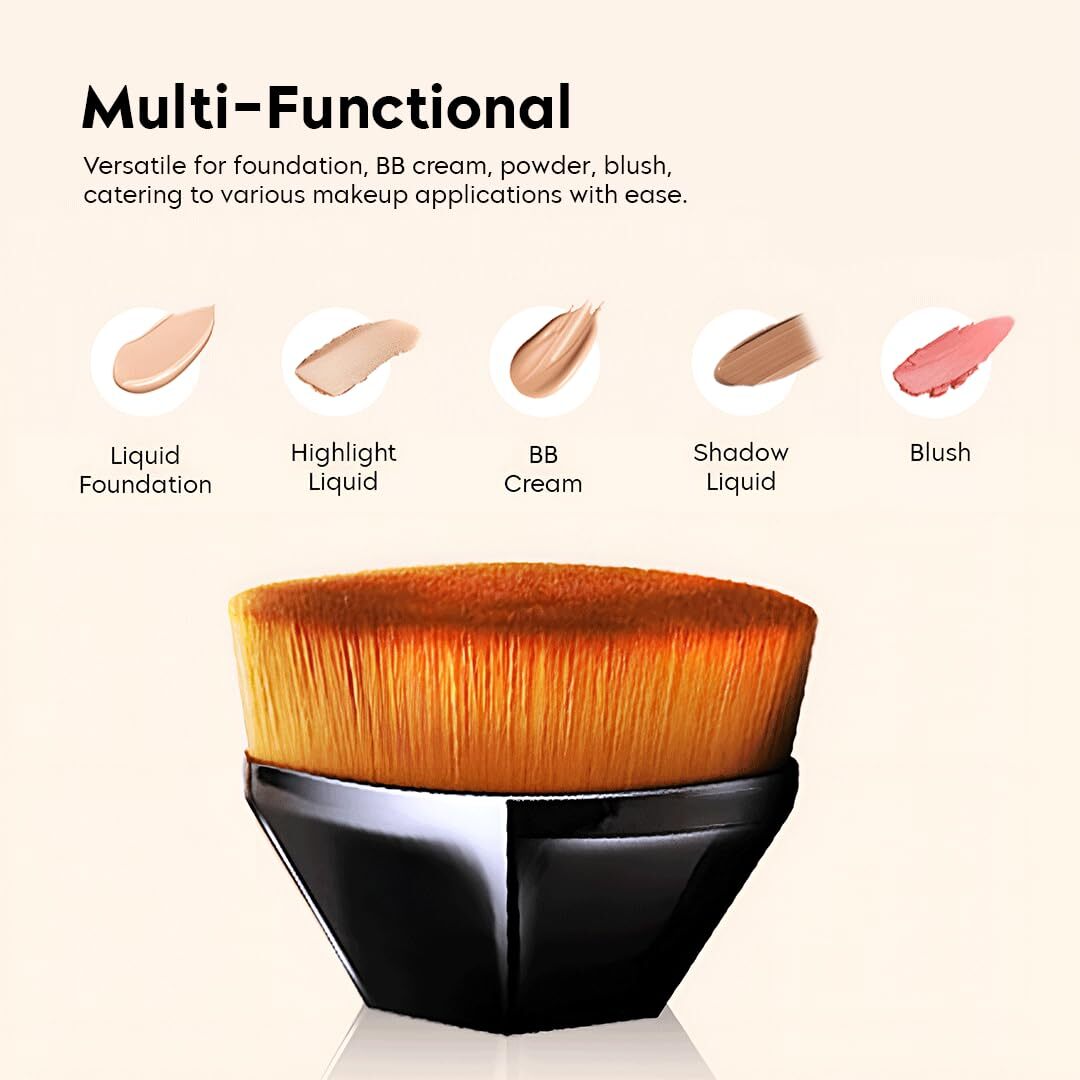 Makeup Brush - Color: Black And Orange