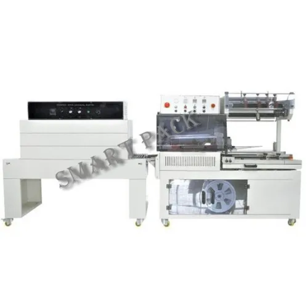 Fully Automatic L-sealer With Shrink Tunnel - 1.5kw Power, Sealing Size 500x450mm | Electric Drive, 1 Year Warranty, High-speed Packaging