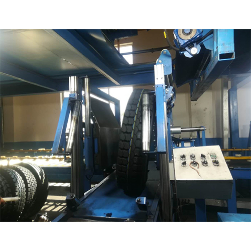 Semi-automatic Industrial Tyre Trimming Machine