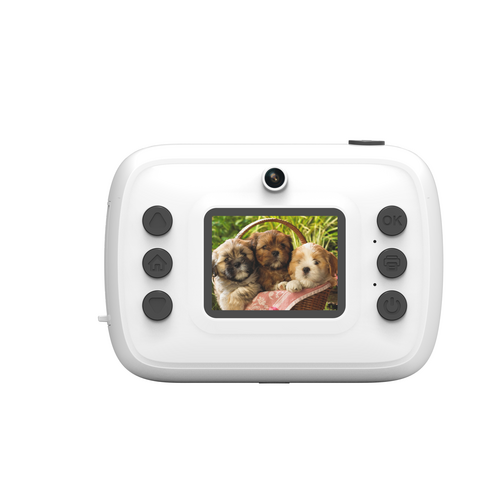 Mini Dual Lens Instant Print Kids Camera - 2" HD IPS Display, 2560*1440 Resolution | Supports 64GB SD Card, Selfie Function, Multiple Photo Effects, Built-in Battery