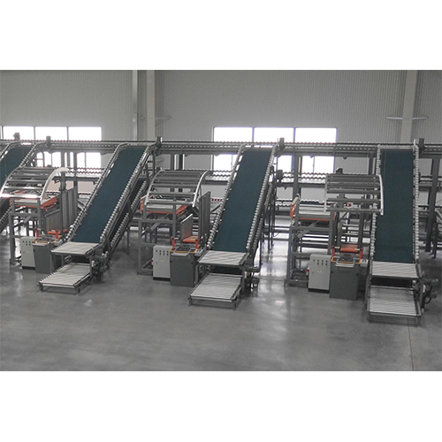 सेमी स्टील रेडियल टायर दृश्य निरीक्षण उपकरण और स्वचालित कन्वेयर लाइन